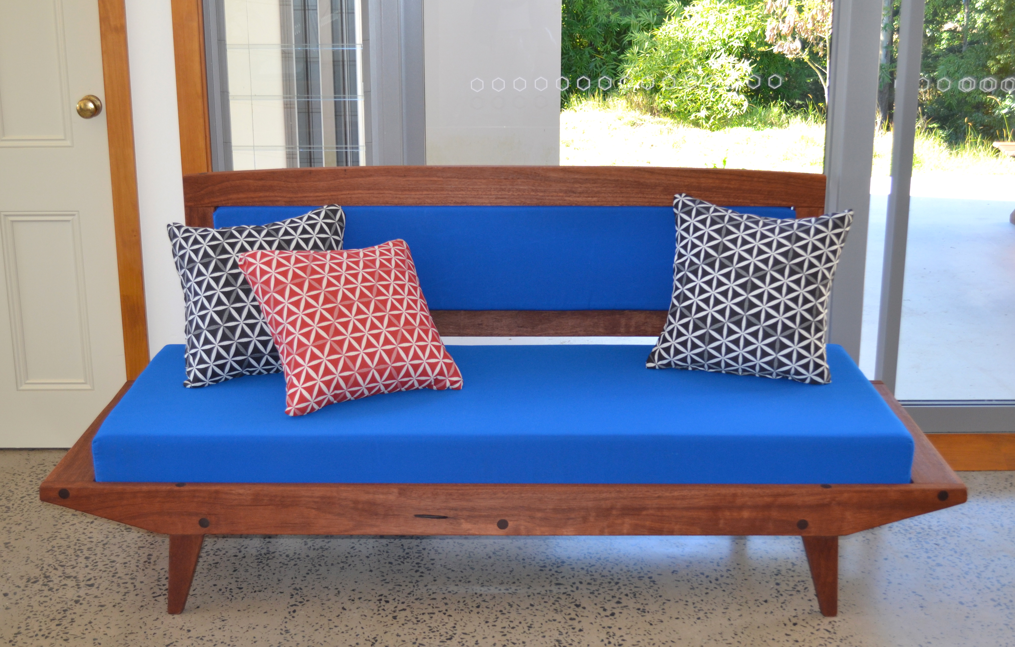 Retro daybed recycled Australian timber